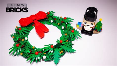 Lego 40426 Christmas Wreath With Brickheadz 40425 Nutcracker Speed