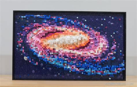 Lego Art 31212 The Milky Way Galaxy Speed Build Review Youtube