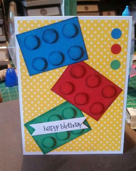 Lego Birthday Wishes By Janie Jane At Splitcoaststampers