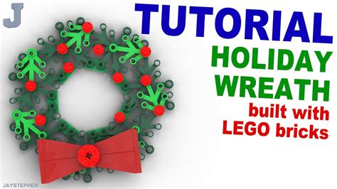 Lego Christmas Wreath Tutorial