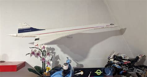 Lego Concorde Wall Mount By Krakert Download Free Stl Model