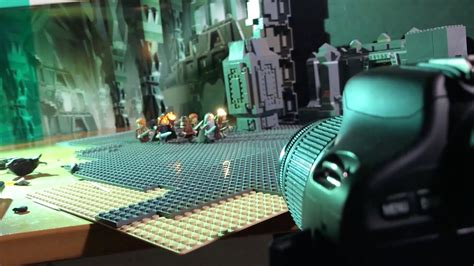 Lego Doctor Who Behind The Scenes Stop Motion Lego Green Screen In Imovie Youtube