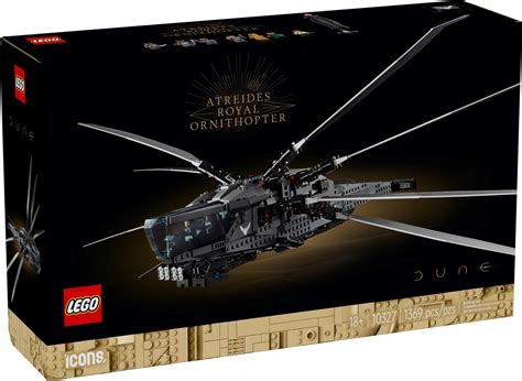 Lego Dune Ornithopter 10327 Officially Unveiled With Realistic