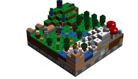 Lego Ideas Minecraft Cave Explorer Board Game