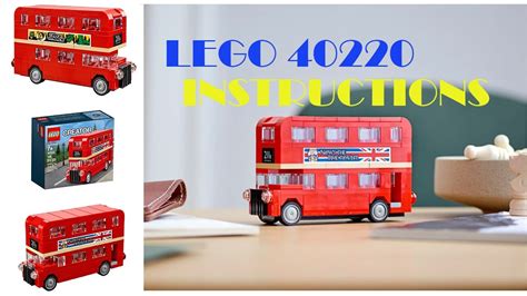 Lego London Bus 40220 Instructions