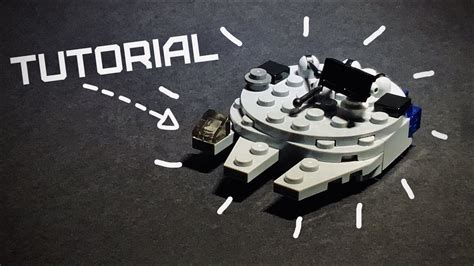 Lego Millennium Falcon Tutorial Youtube