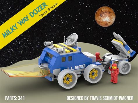 Lego Moc 10497 Alt Build Milky Way Dozer By Camobricktape