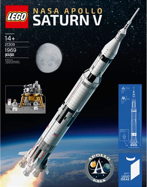 Lego Nasa Apollo Saturn V 21309