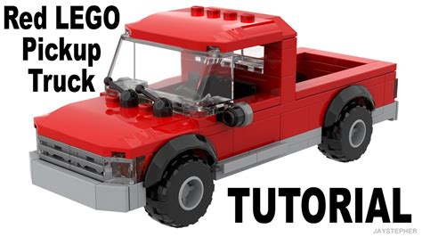 Lego Pickup Truck Tutorial Youtube