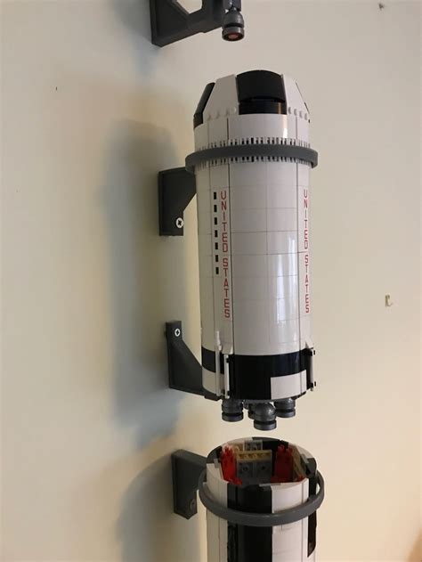 Lego Saturn V Wall Mounting Kit Etsy Saturn Mounting Crafts For Boys