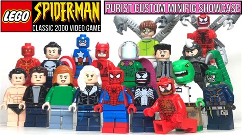 Lego Spider Man 2000 Video Game Custom Minifigure Showcase Youtube