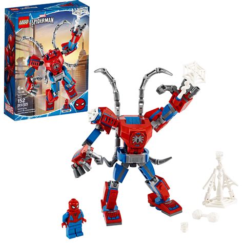 Lego Spider Man Mech 76146 Building Set 152 Pieces Walmart Com