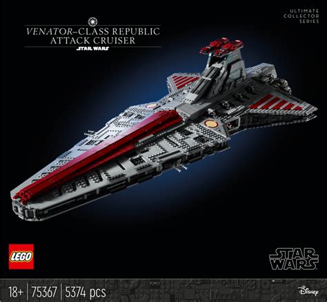 Lego Star Wars 75367 Ucs Venator Class Republic Attack Cruiser