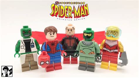 Lego The Spectacular Spider Man Custom Minifigures Part One Youtube