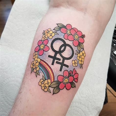 Lesbian Tattoo Designs to Symbolize Love and Pride