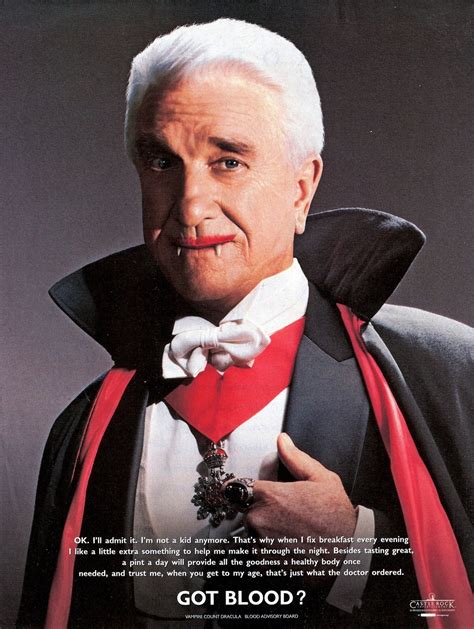 5 Ways Leslie Nielsen Spoofed Dracula