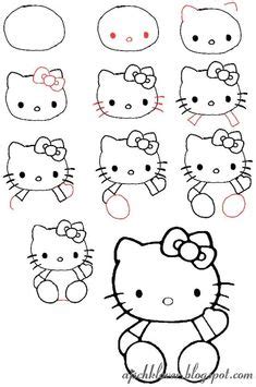 Let S Draw Hello Kitty Malen Und Zeichnen Gl Cksbringer Zeichnen