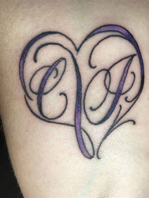 Letter J Tattoo Ideas Tattoo Letter Designs Wings Hearts Templates Combined Rosaiskara