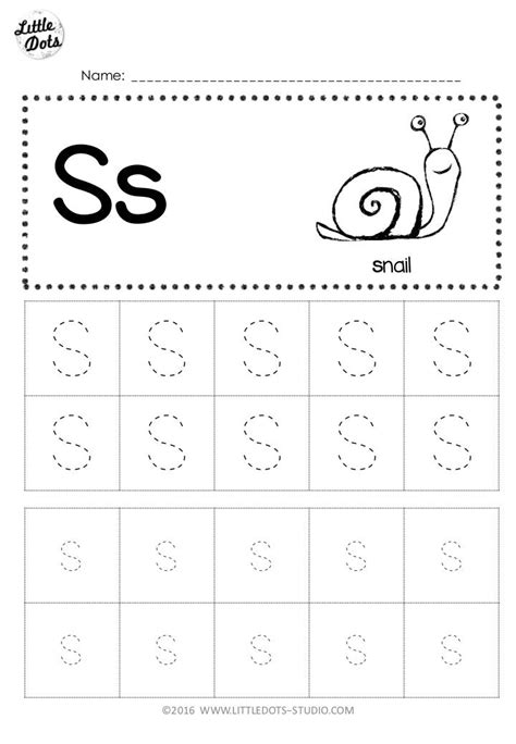 Letter S Worksheets For Pre K Thekidsworksheet