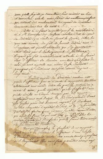 Letter To Charles Humbert Marie Vincent Signed By Toussaint Free Public Domain Image Look