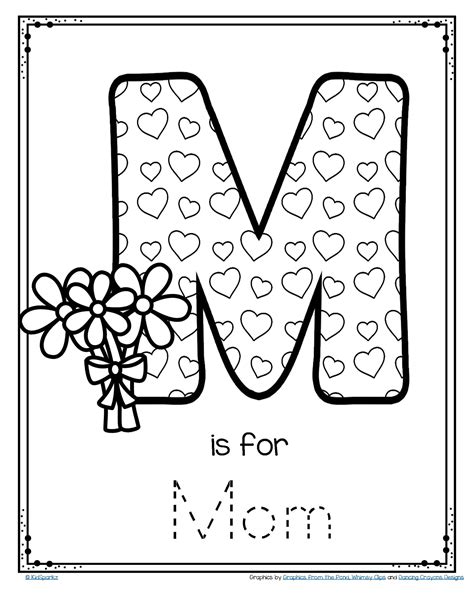 Letter Tracing Worksheets Preschool Mom