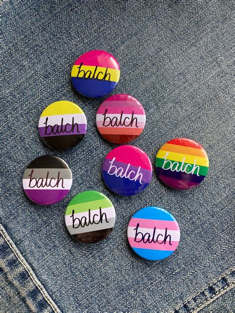 Lgbtq Pride Welsh Badge Bathodyn Balch Lhdtc Etsy