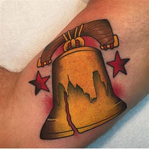 Liberty Bell Tattoo From Ryanszadyr Liberty Bell Tattoo Tattoos