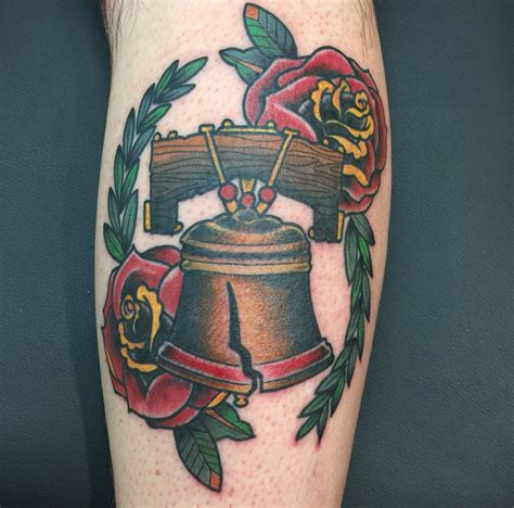 Liberty Bell Traditional Yours Truly Tattoo Belle Tattoo Tattoos