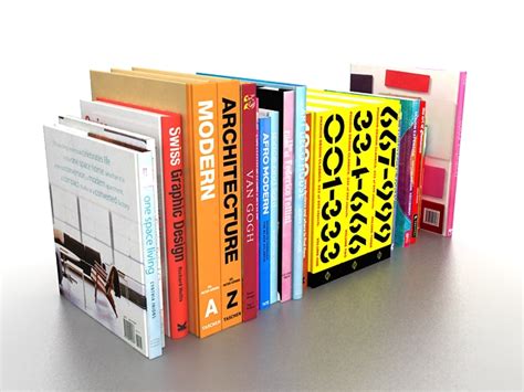 Library Books 3D Model 3Ds Max Files Free Download Modeling 27644 On