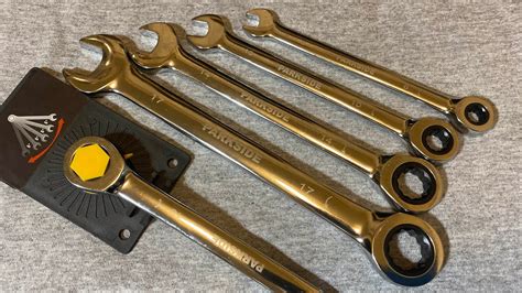 Lidl Parkside Metric Combination Ratcheting Wrench Set Youtube