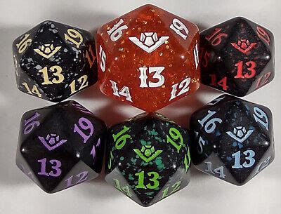 Life Counter Outlaws Of Thunder Junction Set Of 6 Spindown Dice Ebay