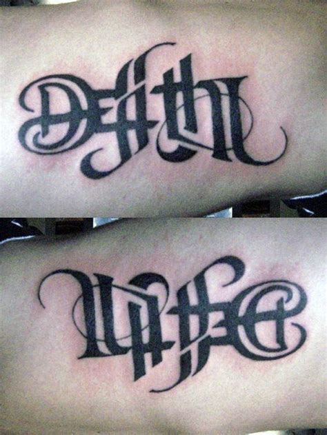 10 Life and Death Tattoo Designs to Symbolize Mortality