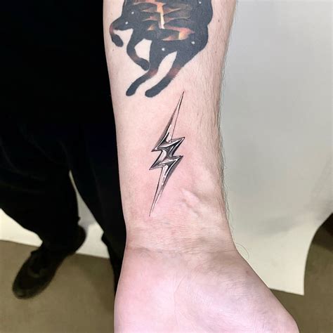 10 Lightning Bolt Tattoo Designs You'll Love