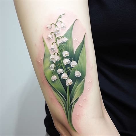 Lily of the Valley Tattoo Design Ideas and Meanings