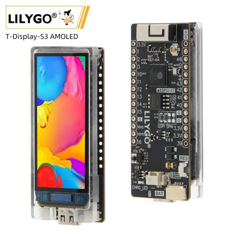 Lilygo T Display S3 Amoled Esp32 S3 1 9Inch Rm67162 Amoled Display