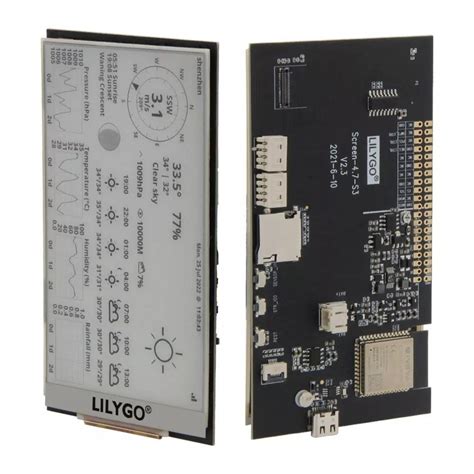 Lilygo T5 4 7 Inch S3 E Paper E Ink Esp32 S3 With Jst Ph Li Po