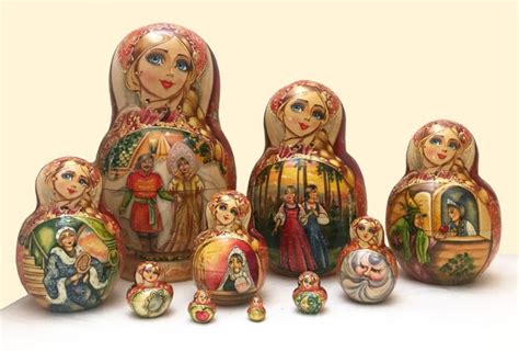 Limited Edition Russian Matryoshka Doll Romance Clocks Com Au