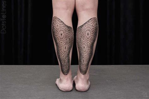 Linear Designs Of Minimalist Tattoos Gracefully Flow Across Bodies