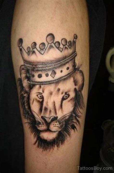 Lion Face Crown Tattoo Tattoo Designs Tattoo Pictures