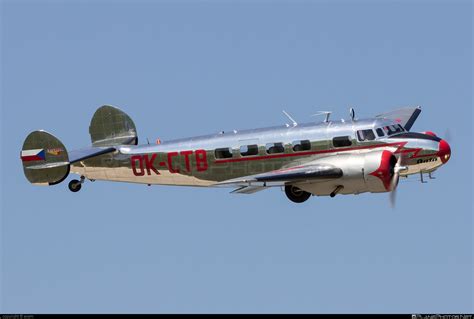 Lockheed 10 A Electra N241m Operated By Private Operator Taken By