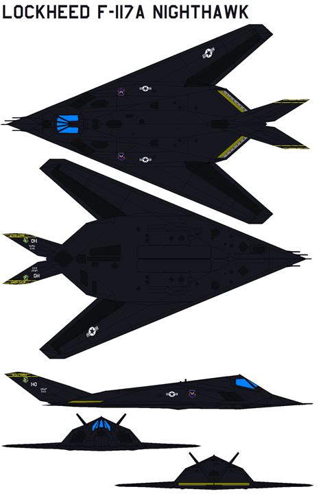 Lockheed F 117A Nighthawk By Bagera3005 On Deviantart