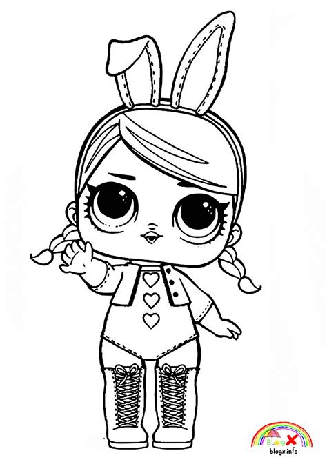 Lol Doll Coloring Pages Printable Coloring Pages