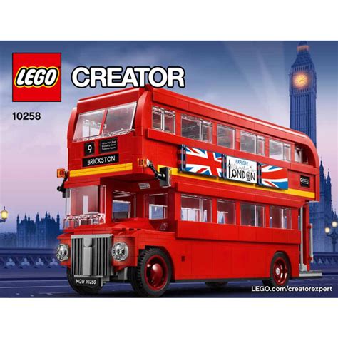 London Bus Lego Instructions