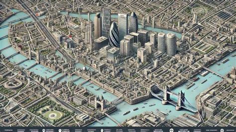 London Central Business District Map Guide