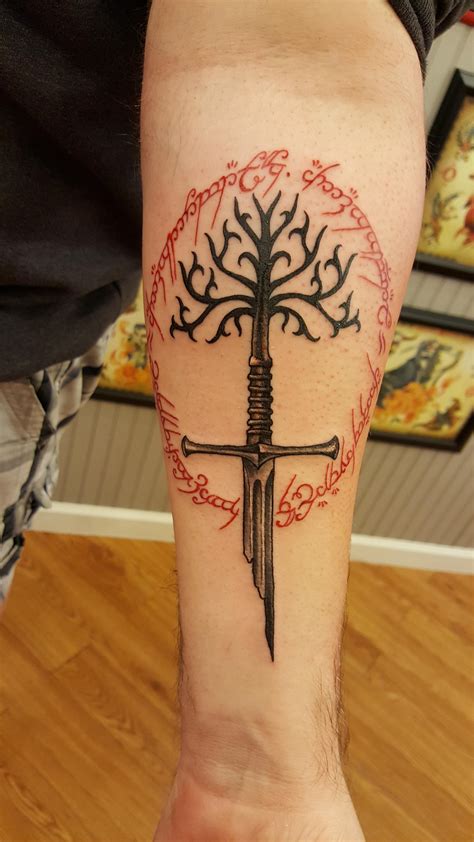 Lord Of The Rings Tattoo Lord Of The Rings Tattoo Tolkien Tattoo