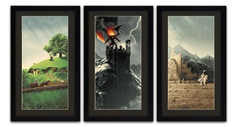 Lord Of The Rings Trilogy Posters By Artist Matt Ferguson Collider