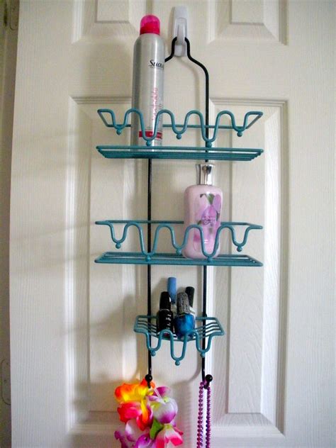 Lots Of Lemons Teal Shower Caddy Repurpose