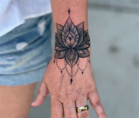 Lotus Mandala Tattoo Male