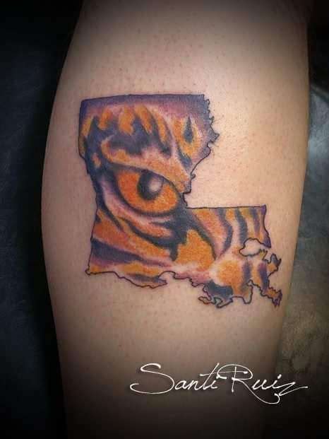 10 Louisiana State Tattoo Designs You'll Love