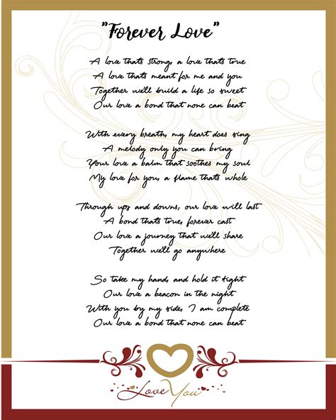 Love Forever Poem Love Poem Love Poems Digital Poem Anniversary